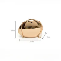Designer Acrylic Shell Shape Clutch Bag 5